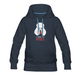 I love my Poodle Women's Premium Hoodie-Women’s Premium Hoodie | Spreadshirt 444-I love Veterinary