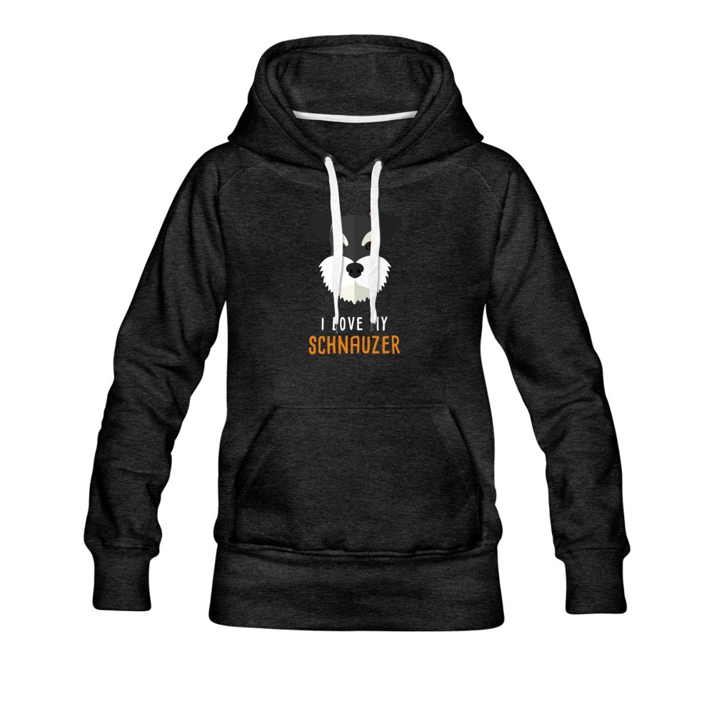 I love my Schnauzer Women's Premium Hoodie-Women’s Premium Hoodie | Spreadshirt 444-I love Veterinary