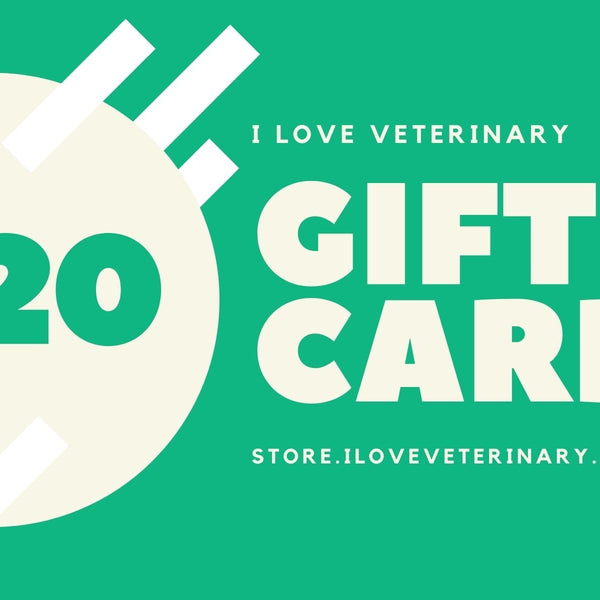 I Love Veterinary Gift Card-Gift Card-I love Veterinary