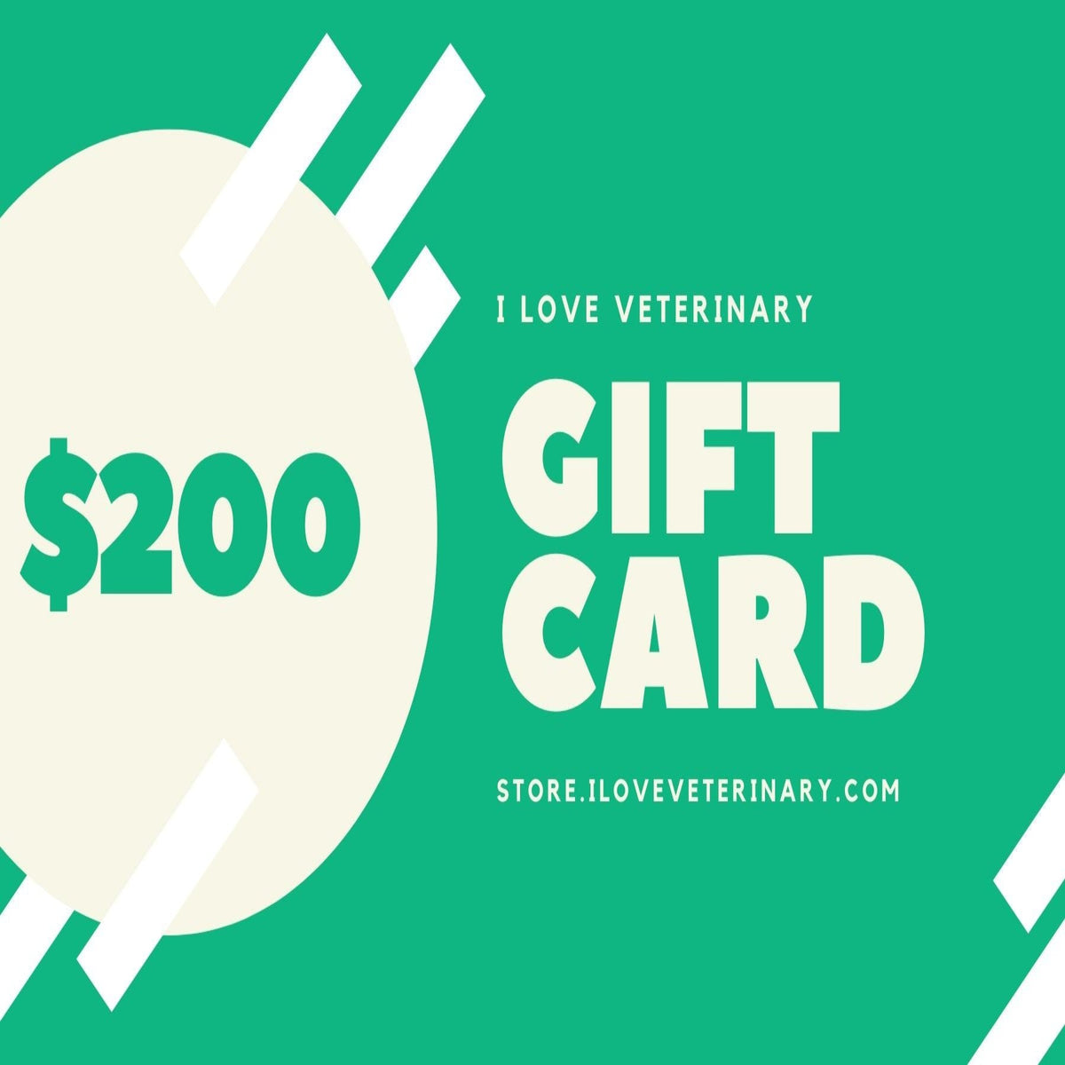 I Love Veterinary Gift Card-Gift Card-I love Veterinary
