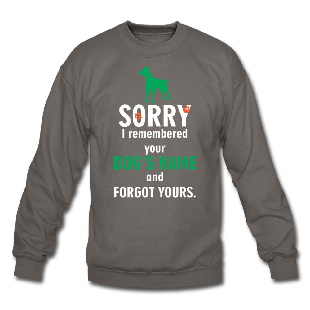 I remembered your dogs name Crewneck Sweatshirt-Unisex Crewneck Sweatshirt | Gildan 18000-I love Veterinary