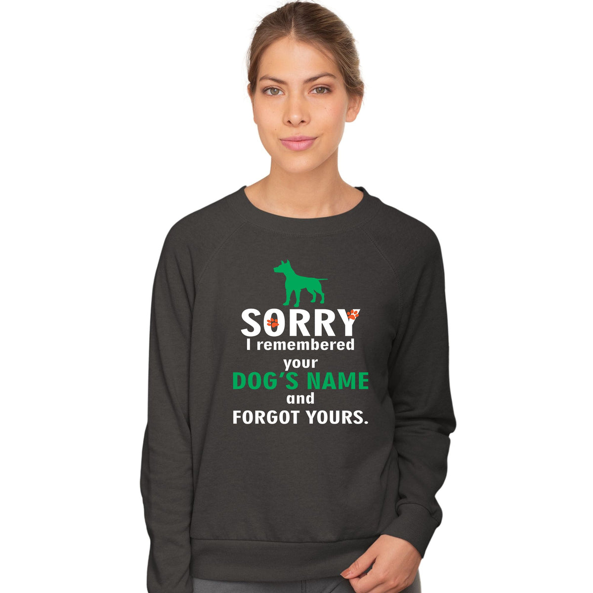 I remembered your dogs name Crewneck Sweatshirt-Unisex Crewneck Sweatshirt | Gildan 18000-I love Veterinary