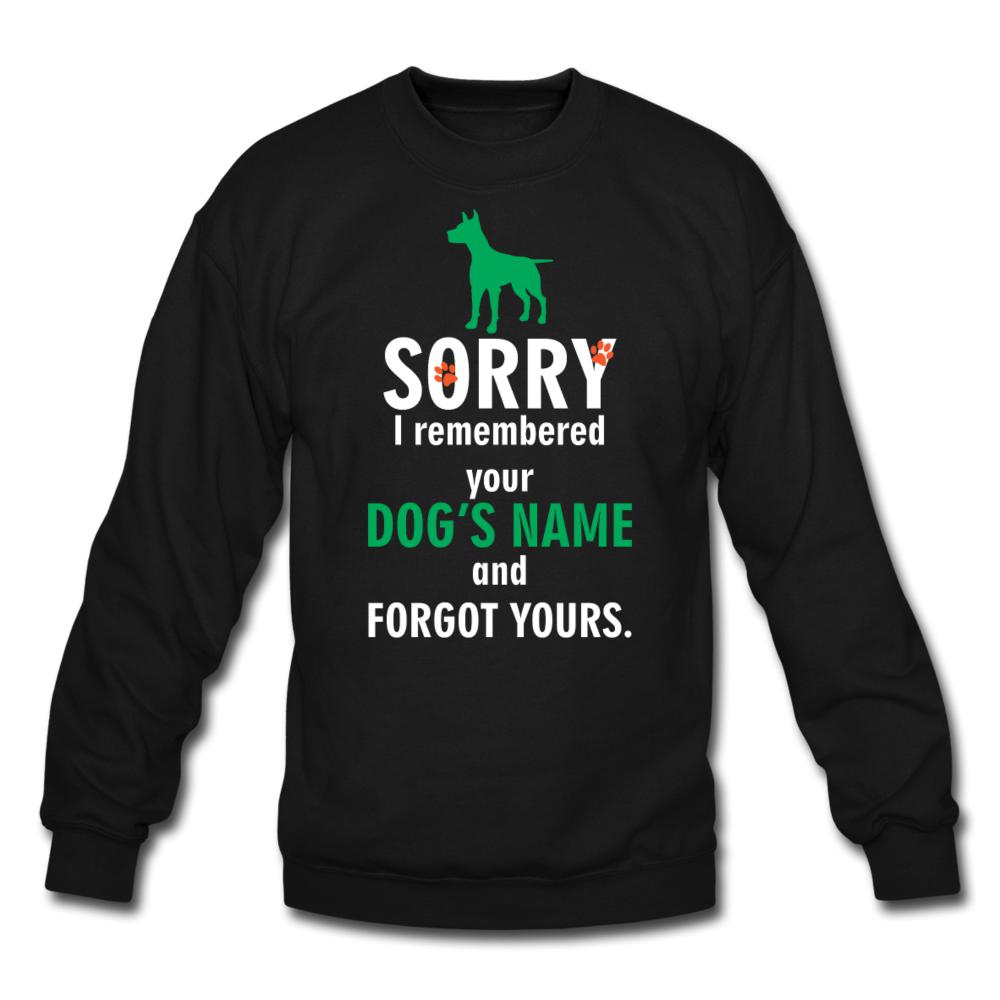 I remembered your dogs name Crewneck Sweatshirt-Unisex Crewneck Sweatshirt | Gildan 18000-I love Veterinary