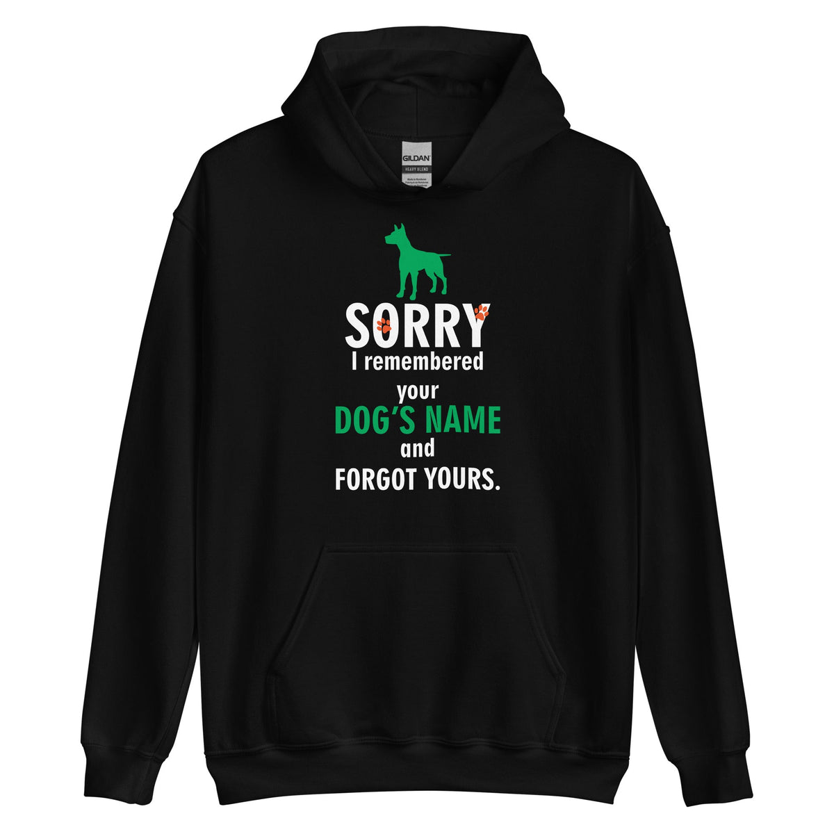 I remembered your dogs name Unisex Hoodie-Unisex Hoodie | Gildan 18500-I love Veterinary