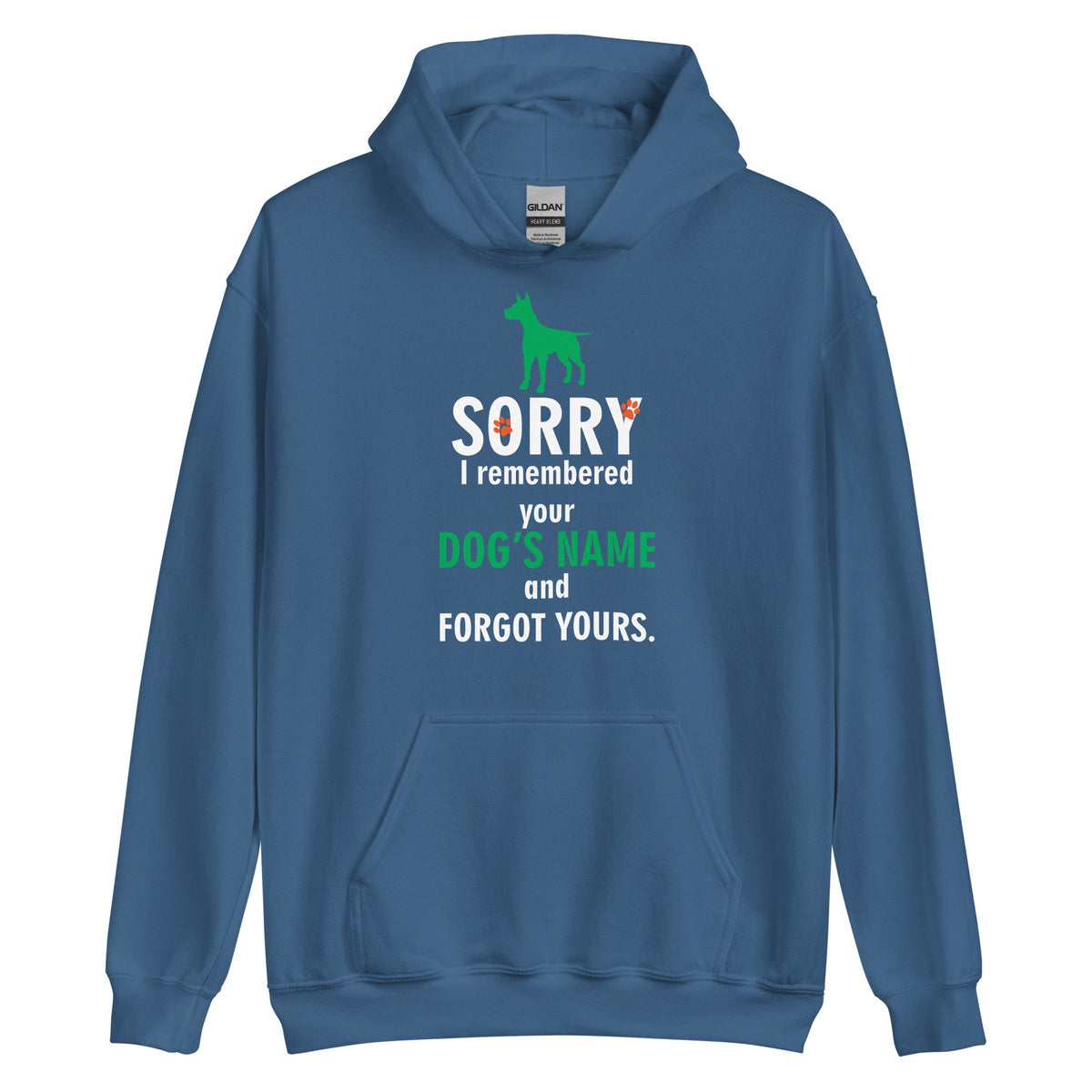I remembered your dogs name Unisex Hoodie-Unisex Hoodie | Gildan 18500-I love Veterinary