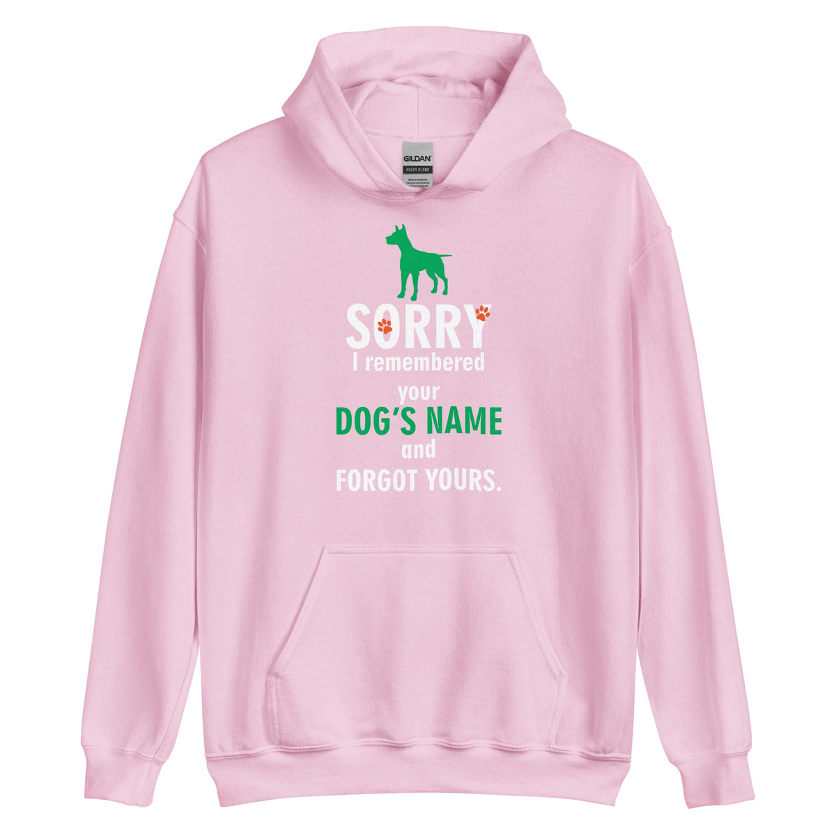 I remembered your dogs name Unisex Hoodie-Unisex Hoodie | Gildan 18500-I love Veterinary