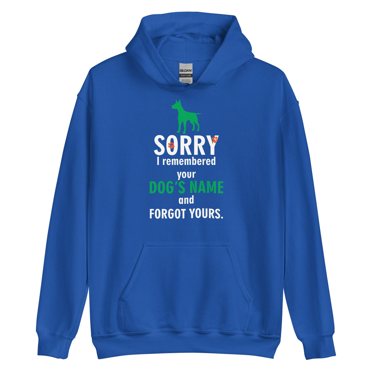 I remembered your dogs name Unisex Hoodie-Unisex Hoodie | Gildan 18500-I love Veterinary