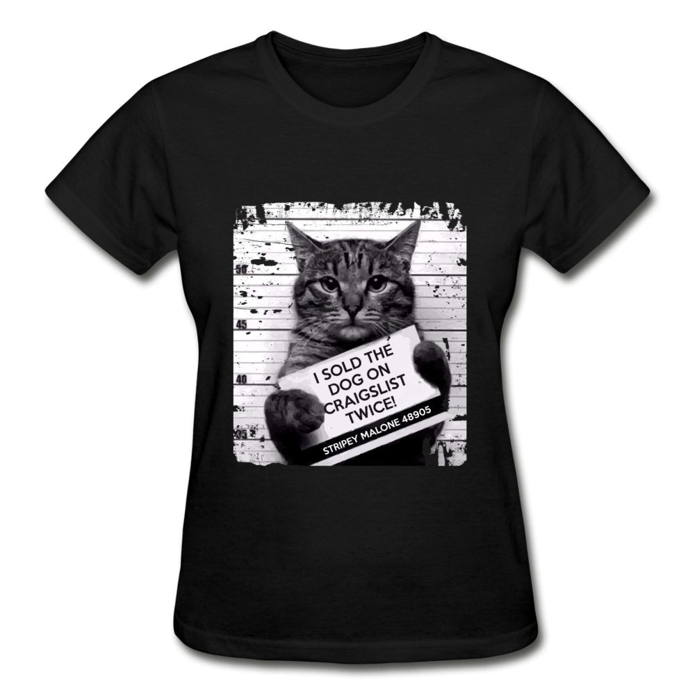 I Sold The Dog on Craiglist Twice Gildan Ultra Cotton Ladies T-Shirt-Ultra Cotton Ladies T-Shirt | Gildan G200L-I love Veterinary