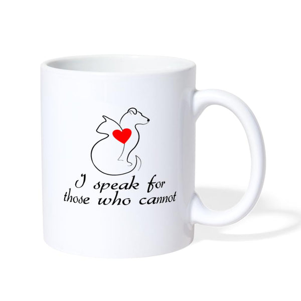 I speak for those who cannot Coffee or Tea Mug-Coffee/Tea Mug | BestSub B101AA-I love Veterinary