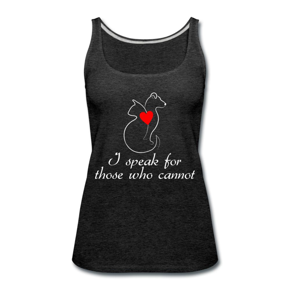 I speak for those who cannot Women's Tank Top-Women’s Premium Tank Top | Spreadshirt 917-I love Veterinary