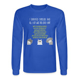 I survived curbside and all i got was this lousy Shirt Men's Long Sleeve T-Shirt-Men's Long Sleeve T-Shirt | Fruit of the Loom-I love Veterinary