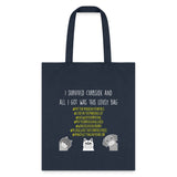 I survived curbside Tote Bag-Tote Bag | Q-Tees Q800-I love Veterinary