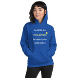 I want to be a nice person Unisex Hoodie-Unisex Hoodie | Gildan 18500-I love Veterinary