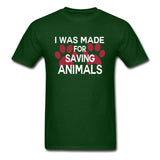 I was made for saving animals Unisex T-shirt-Unisex Classic T-Shirt | Fruit of the Loom 3930-I love Veterinary