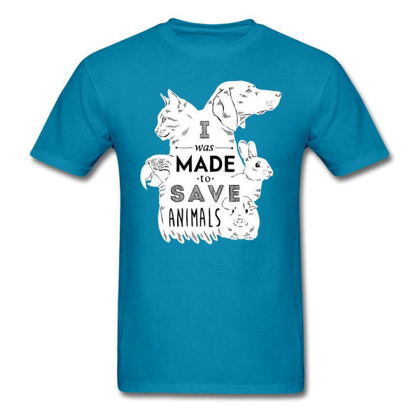 I was made to save animals Unisex T-shirt-Unisex Classic T-Shirt | Fruit of the Loom 3930-I love Veterinary
