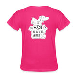 I WAS MADE TO SAVE ANIMALS Women's T-Shirt-Women's T-Shirt | Fruit of the Loom L3930R-I love Veterinary