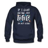 If I can't bring my dog I'm not going Unisex Hoodie-Men's Hoodie | Hanes P170-I love Veterinary