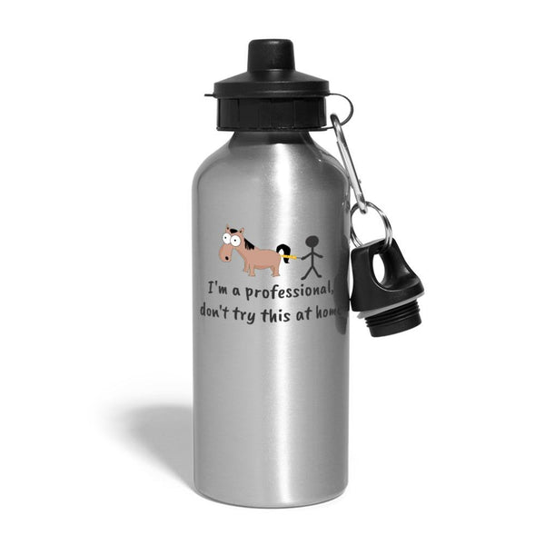 I'm a professional, don't try this at home 20oz Water Bottle-Water Bottle | BestSub BLH1-2-I love Veterinary