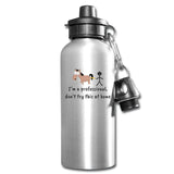I'm a professional, don't try this at home 20oz Water Bottle-Water Bottle | BestSub BLH1-2-I love Veterinary