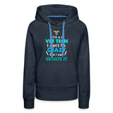 I'm a vet tech I can't fix crazy but I can sedate it Women’s Premium Hoodie-Women’s Premium Hoodie | Spreadshirt 444-I love Veterinary