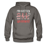 I'm a vet tech, what's your superpower? Unisex Hoodie-Men's Hoodie | Hanes P170-I love Veterinary