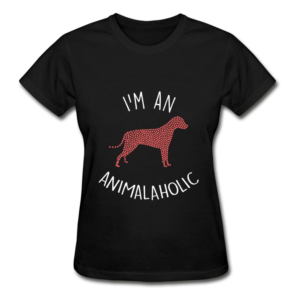 I'm an animalaholic Gildan Ultra Cotton Ladies T-Shirt-Ultra Cotton Ladies T-Shirt | Gildan G200L-I love Veterinary