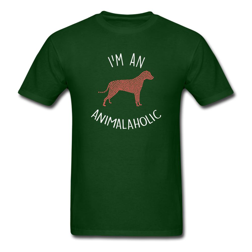 I'm an animalaholic Unisex T-shirt-Unisex Classic T-Shirt | Fruit of the Loom 3930-I love Veterinary
