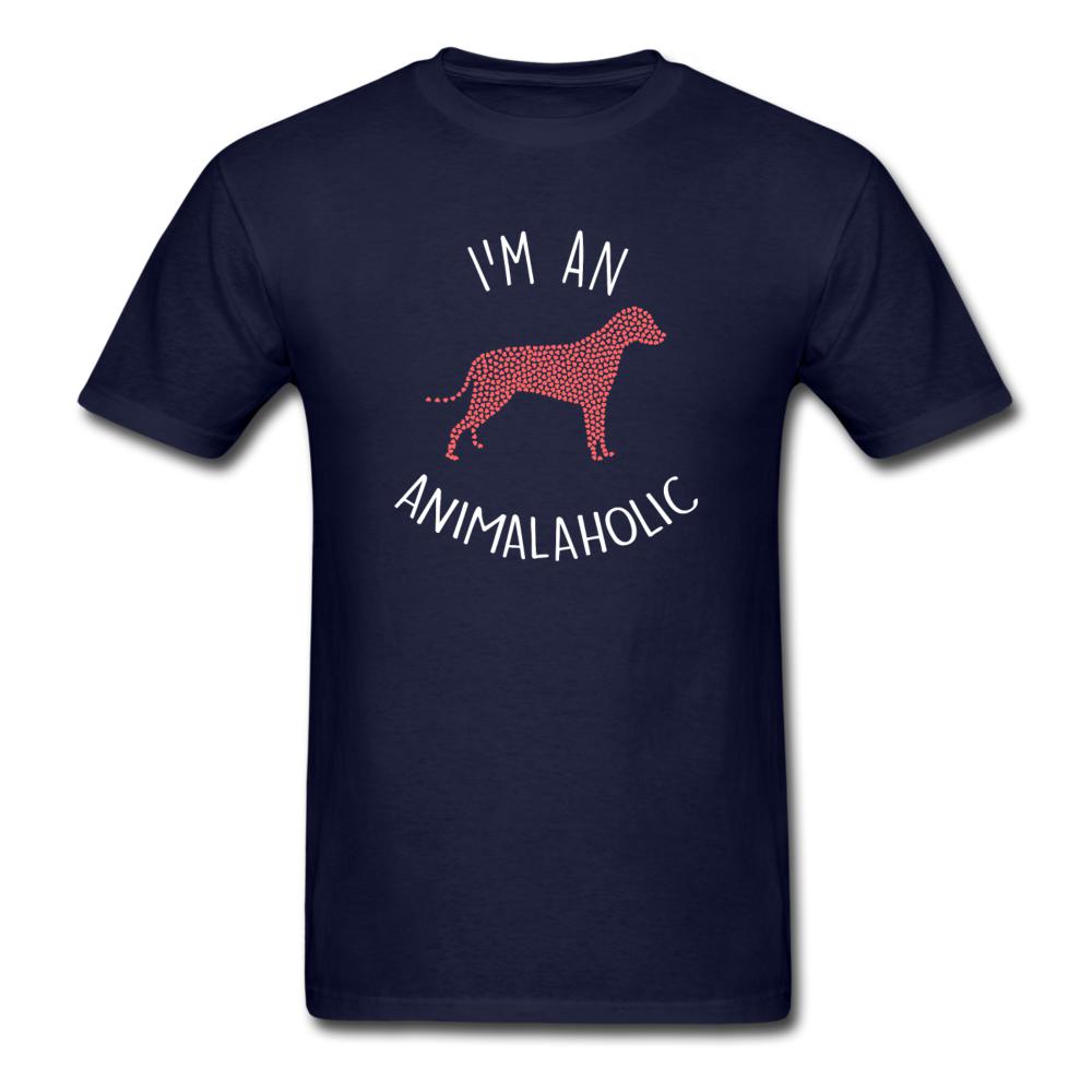 I'm an animalaholic Unisex T-shirt-Unisex Classic T-Shirt | Fruit of the Loom 3930-I love Veterinary