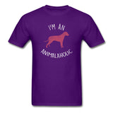 I'm an animalaholic Unisex T-shirt-Unisex Classic T-Shirt | Fruit of the Loom 3930-I love Veterinary