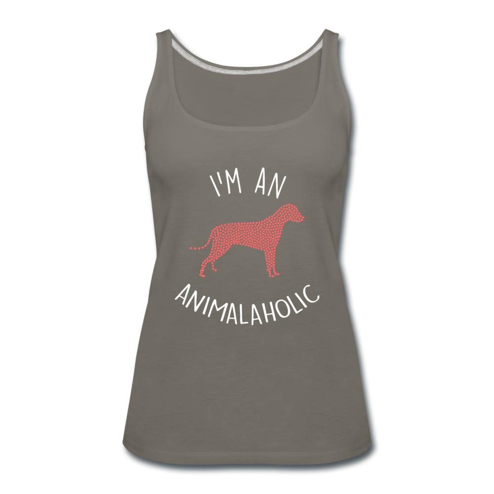 I'm an animalaholic Women's Tank Top-Women’s Premium Tank Top | Spreadshirt 917-I love Veterinary
