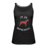 I'm an animalaholic Women's Tank Top-Women’s Premium Tank Top | Spreadshirt 917-I love Veterinary