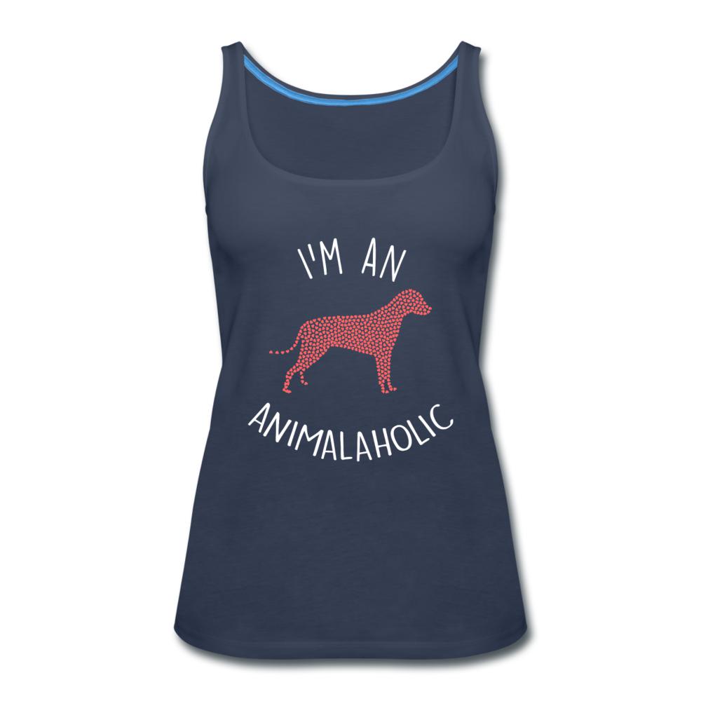 I'm an animalaholic Women's Tank Top-Women’s Premium Tank Top | Spreadshirt 917-I love Veterinary