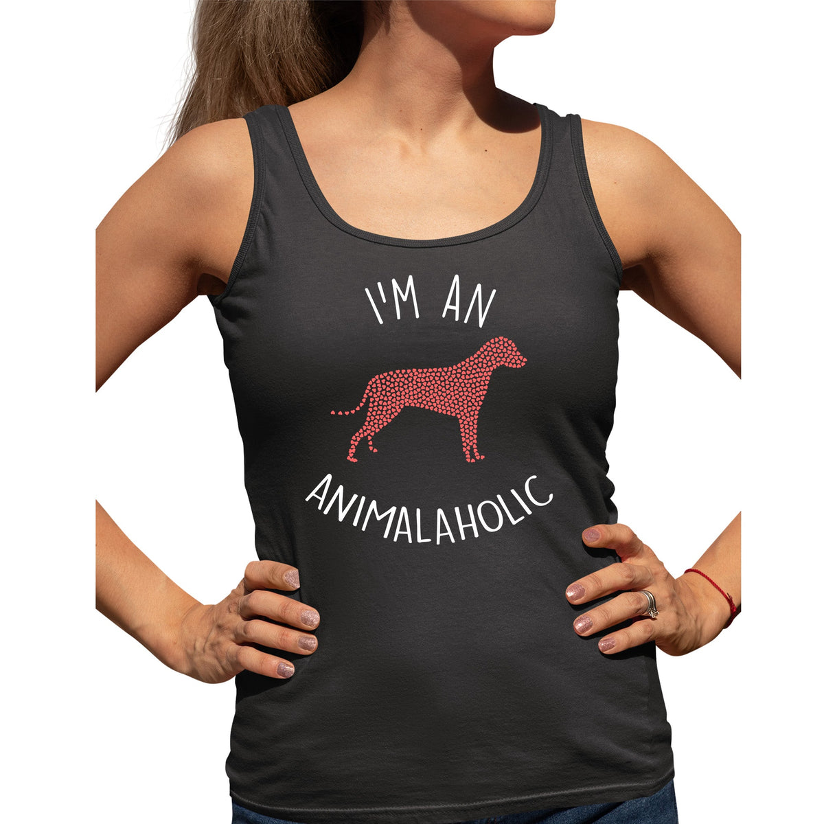 I'm an animalaholic Women's Tank Top-Women’s Premium Tank Top | Spreadshirt 917-I love Veterinary