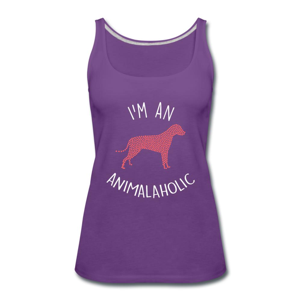 I'm an animalaholic Women's Tank Top-Women’s Premium Tank Top | Spreadshirt 917-I love Veterinary