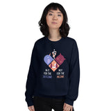 In it for the income not for the income Crewneck Sweatshirt-I love Veterinary