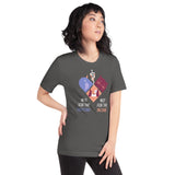 In it for the outcome, not for the income Unisex T-shirt Bella + Canvas 3001-Unisex T-Shirt | Bella + Canvas 3001-I love Veterinary