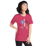 In it for the outcome, not for the income Unisex T-shirt Bella + Canvas 3001-Unisex T-Shirt | Bella + Canvas 3001-I love Veterinary