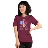 In it for the outcome, not for the income Unisex T-shirt Bella + Canvas 3001-Unisex T-Shirt | Bella + Canvas 3001-I love Veterinary