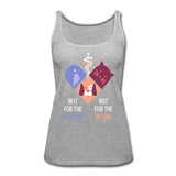 In it for the outcome, not for the income Women's Tank Top-Women’s Premium Tank Top | Spreadshirt 917-I love Veterinary