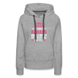 Kennel Assistant, because badass miracle worker isn't an official job title Women's Premium Hoodie Women’s Premium Hoodie-Women’s Premium Hoodie | Spreadshirt 444-I love Veterinary