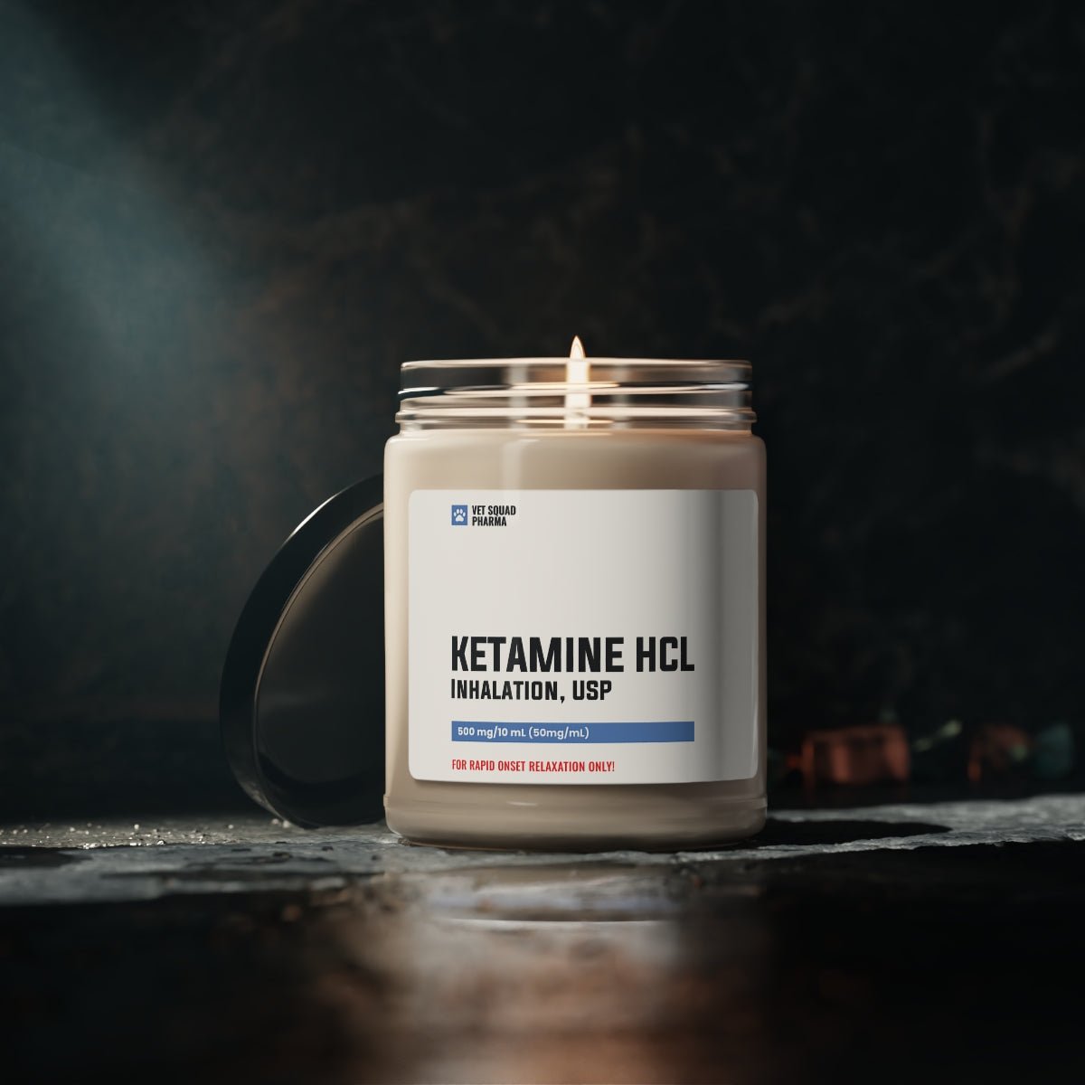 Ketamine Design Scented Soy Candle-Candles-I love Veterinary