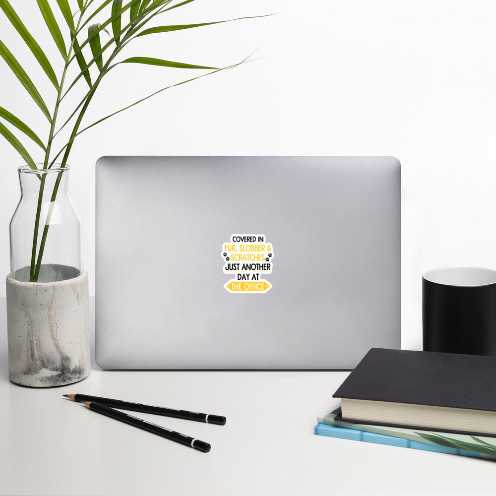 Fur, Slobber, Scratches Bubble-free stickers