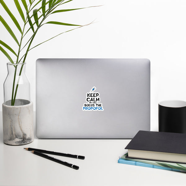 Bolus The Propofol Bubble-free stickers