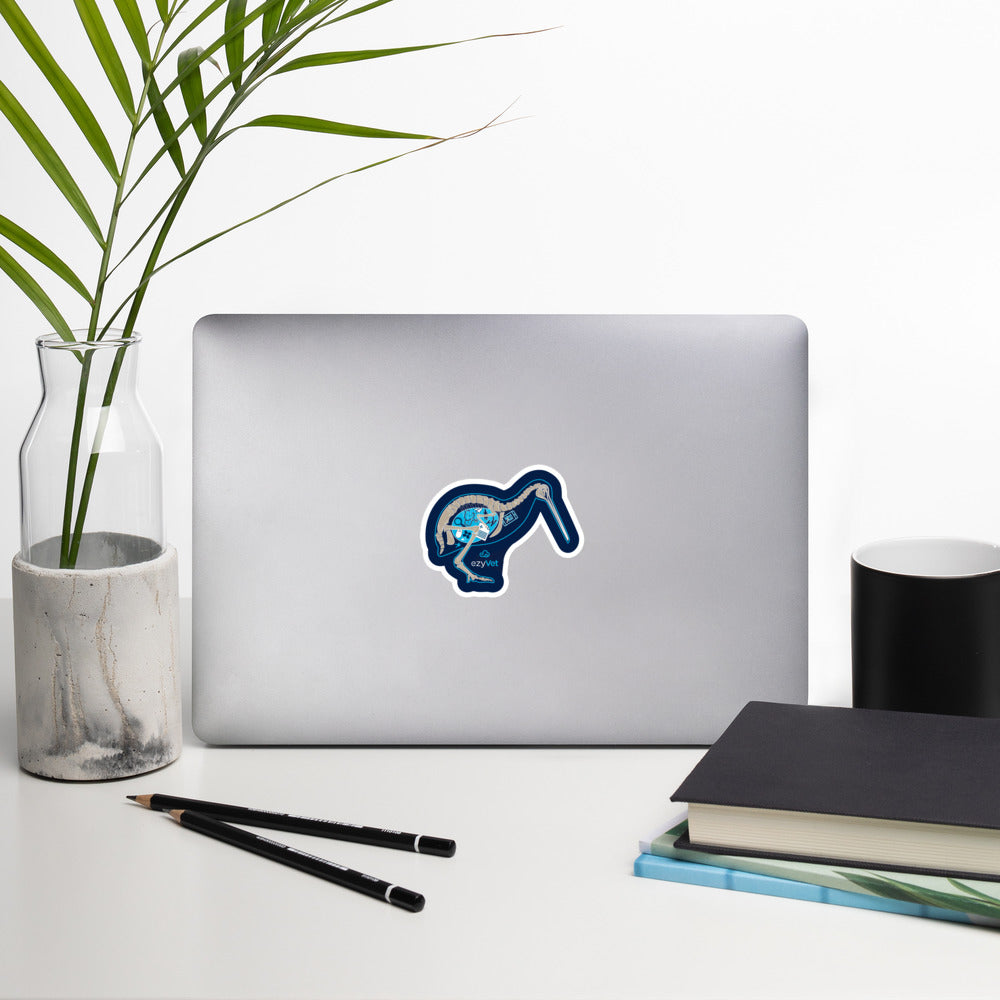 ezyVet Kiwi stickers