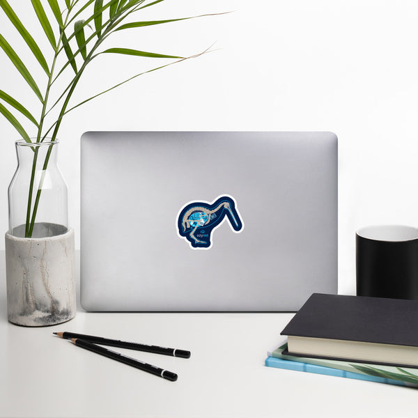 ezyVet Kiwi stickers