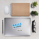 Balls are overrated Bubble-free stickers