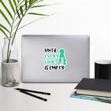 Until Every Cage Is Empty Bubble-free stickers