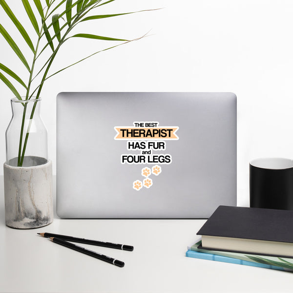 The Best Therapist Bubble-free stickers