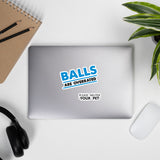 Balls are overrated Bubble-free stickers