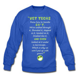 Know how to handle it Crewneck Sweatshirt-Unisex Crewneck Sweatshirt | Gildan 18000-I love Veterinary